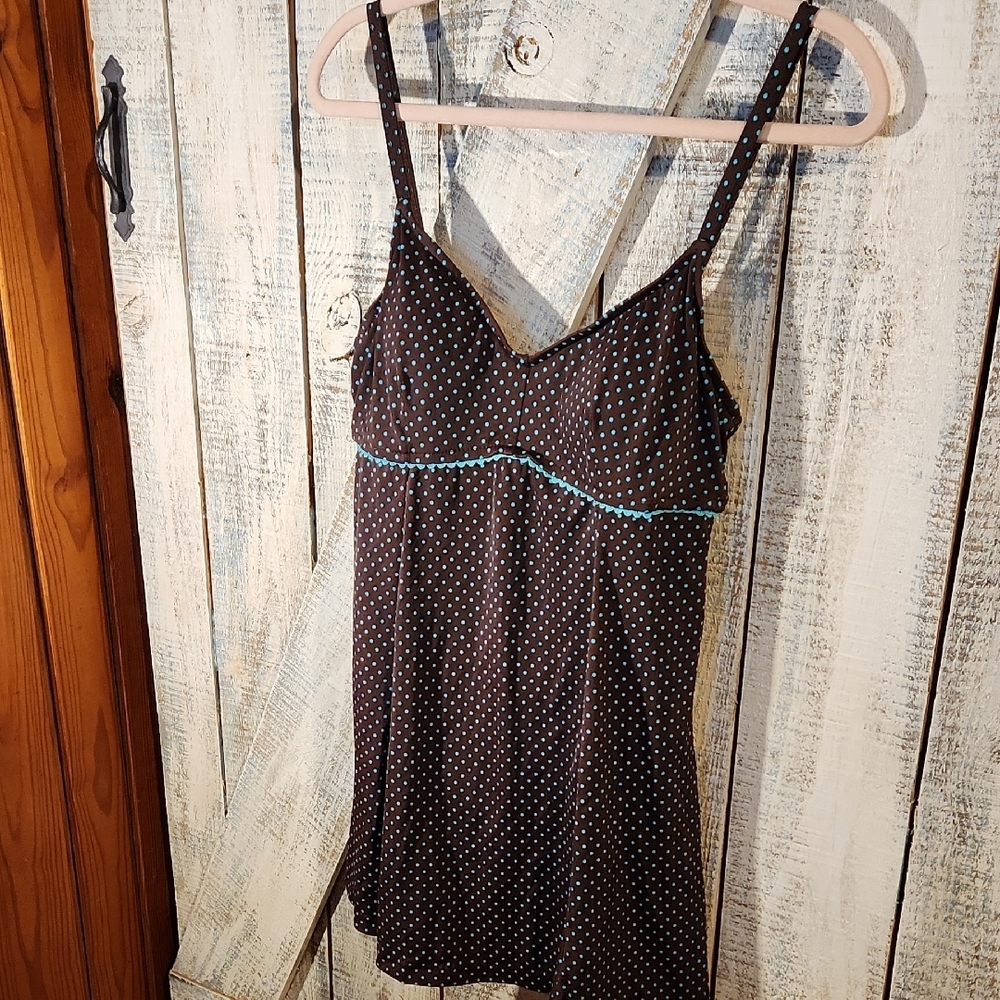 Polka Dot One Piece Swimsuit